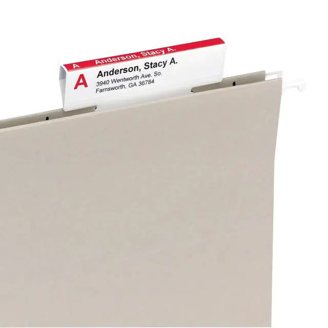 Alt view image 5 of 7 - Viewables® Labeling System, Refill Pack, Hanging Folder Labels, Ink-Jet and Laser Printers (64905)