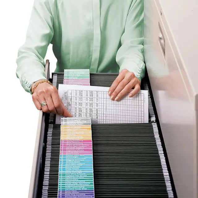 Alt view image 6 of 7 - Viewables® Labeling System, Refill Pack, Hanging Folder Labels, Ink-Jet and Laser Printers (64905)