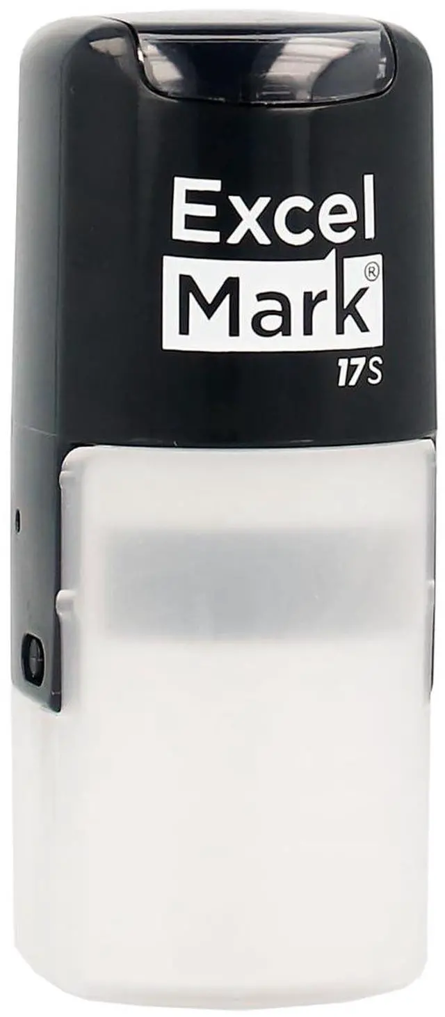 Alt view image 3 of 5 - Checked by - Custom Round Self-Inking Teacher Stamp