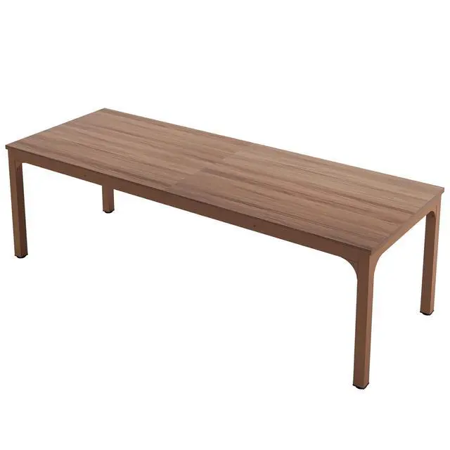 Alt view image 7 of 7 - 6.5FT Conference Table, 78.7-Inch Rectangle Meeting Seminar Table, Large Business Tables for 6-8 People (Only Table)