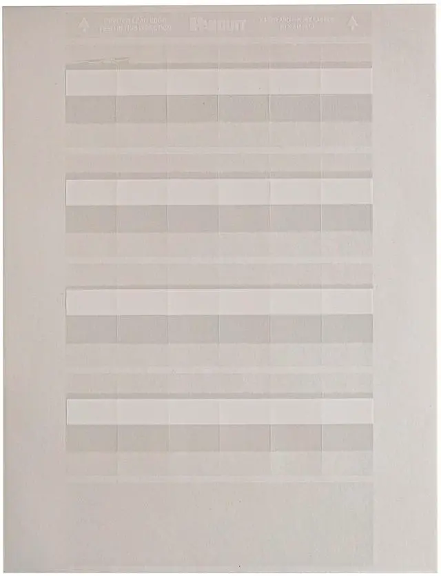 Main image of S100X150YAJ Laser/Inkjet Self-Laminated Label, Polyester, Clear/ White (2,500-Pack)