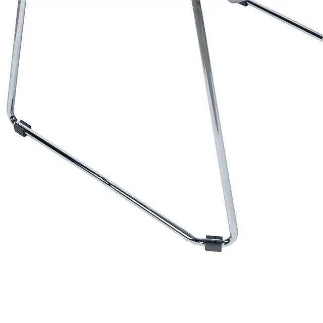 Alt view image 7 of 7 - Gray Stackable Chairs, Modern Waiting Room Chairs (Set of 4)