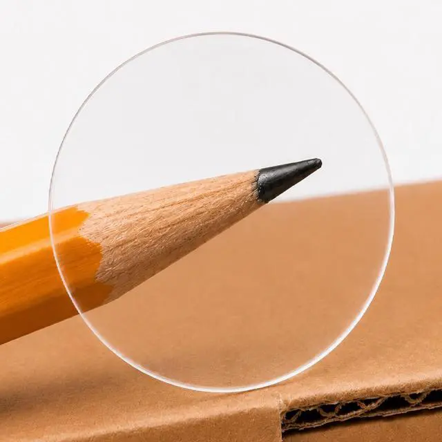 Main image of Clear Wafer Seals, 1 Inch Round Stickers, 1000/Roll for Mailing | Transparent Polypropylene Package Closures: Envelopes, Gift Bags, Retail Packaging, Product Boxes and Brochures. Made in USA