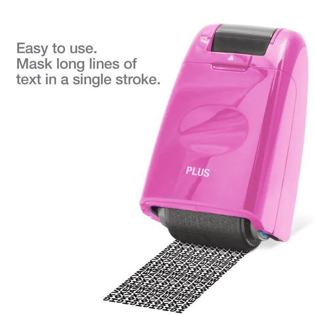 Alt view image 2 of 6 - Guard Your ID Roller Stamp, Pink