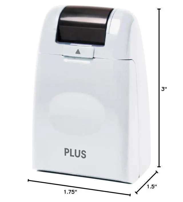 Alt view image 7 of 7 - Guard Your ID Roller Stamp, White