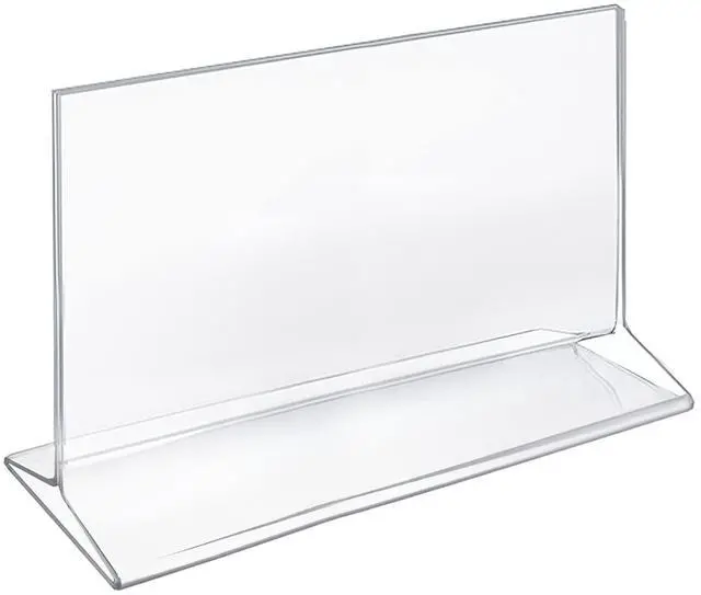 Main image of 142718 11-Inch Width by 7-Inch Height Top-Load Acrylic Sign Holder, 10-Pack