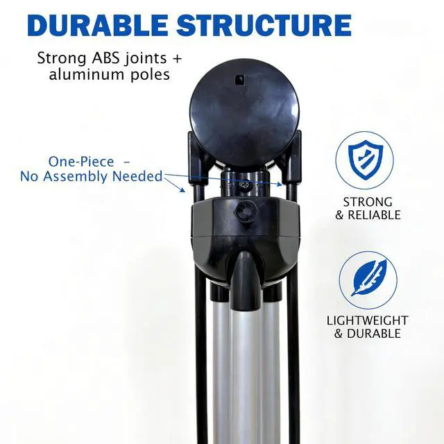Alt view image 7 of 7 - Adjustable X Banner Stand 24"x63" to 30"x72" 3 PACK,Reinforced One Piece Top Bar, Portable Aluminum X Frame Display with Carry Bag for Trade Shows & Events (STAND ONLY)
