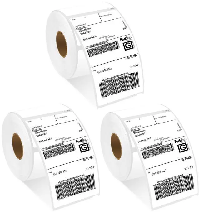 Main image of 3 Roll Compatible for DYMO 30256 A30256 2-5/16" x 4"(59mm x 104mm) Shipping Labels Perforated 300 Labels per roll, Replacement for DYMO Label Writer 450, 450 Twin Turbo, 4XL, 450 Turbo