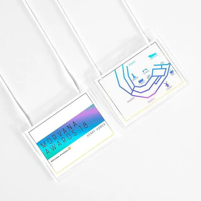 Alt view image 3 of 7 - Name Badges with Lanyards, Print or Write, 3" x 4", Badge Holders & Lanyards, 100 Inserts (74459)