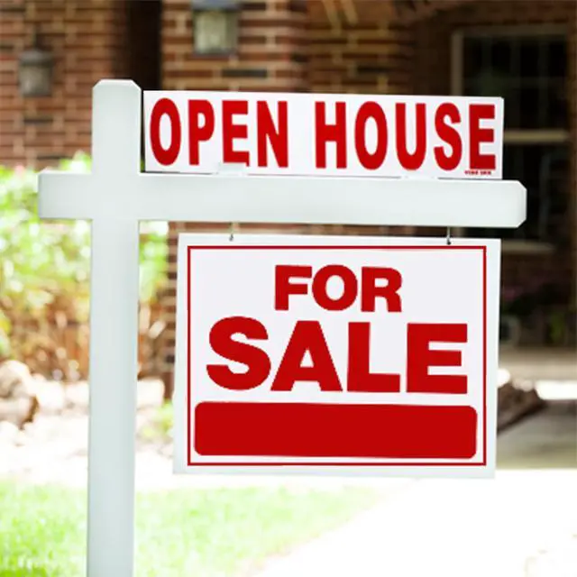 Alt view image 4 of 7 - 6 Pack Bundle of Real Estate Rider Signs 6x24" - FOR SALE, OPEN HOUSE, SOLD, COMING SOON, SALE PENDING, NEW LISTING - Double-Sided Waterproof Corrugated Plastic Made in America (Red Letters)
