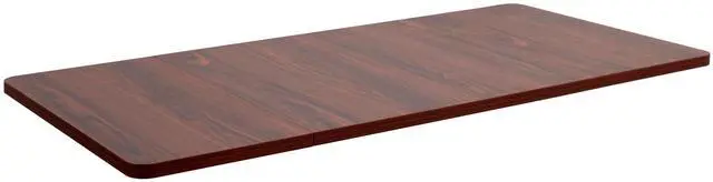 Main image of Universal 60 x 30 inch Table Top for Standard and Sit to Stand Height Adjustable Home and Office Desk Frames, Dark Walnut Desktop, DESK-TOP60-30D