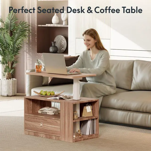 Alt view image 7 of 7 - H7 CAB Mobile File Cabinet with Storage Drawers, Under Desk | File cabinet with storage drawers for office organization. Under desk cabinet for standing desk setup and home office,Maple