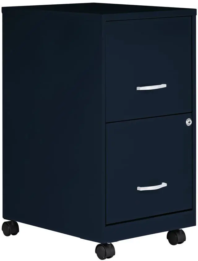Main image of LYS SOHO File/File Mobile File Cabinet, Navy