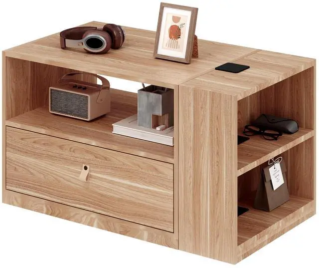 Main image of H7 CAB Mobile File Cabinet with Storage Drawers, Under Desk | File cabinet with storage drawers for office organization. Under desk cabinet for standing desk setup and home office,Maple