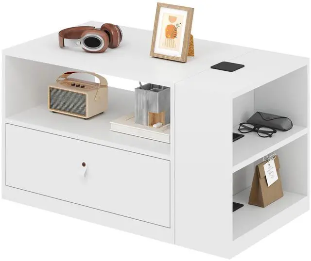 Main image of H7 CAB Mobile File Cabinet with Storage Drawers, Under Desk | File cabinet with storage drawers for office organization. Under desk cabinet for standing desk setup and home office,White