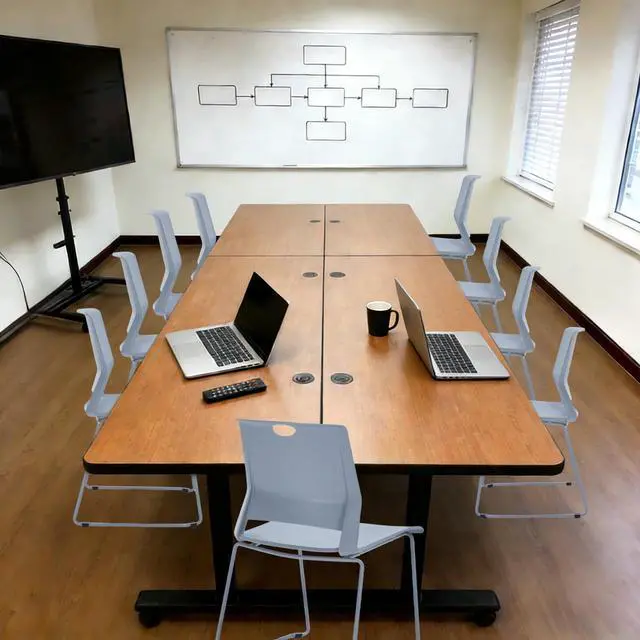 Alt view image 2 of 7 - Grey Stackable Chairs Set of 4 for Break Conference Room Church Lobby | stacking breakroom dining room kitchen reception metal party chairs set of 4 indoor odern Metal Sled Base Wide Plastic Seat