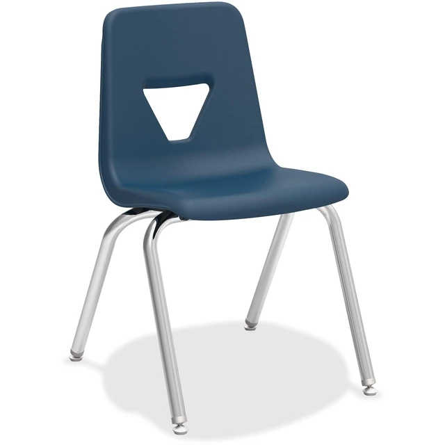 Main image of LLR99890 18 Seat-Height Stacking Student Chairs - 4/CT