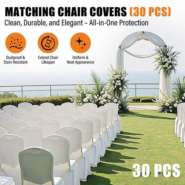 Alt view image 3 of 7 - Folding Chair Rack for 12 Tables or 42 Chairs | Heavy-Duty Chair Cart with 550 LBS Capacity, 30 Chair Covers, Wheels, Elastic Cords and Cover, Glossy Black