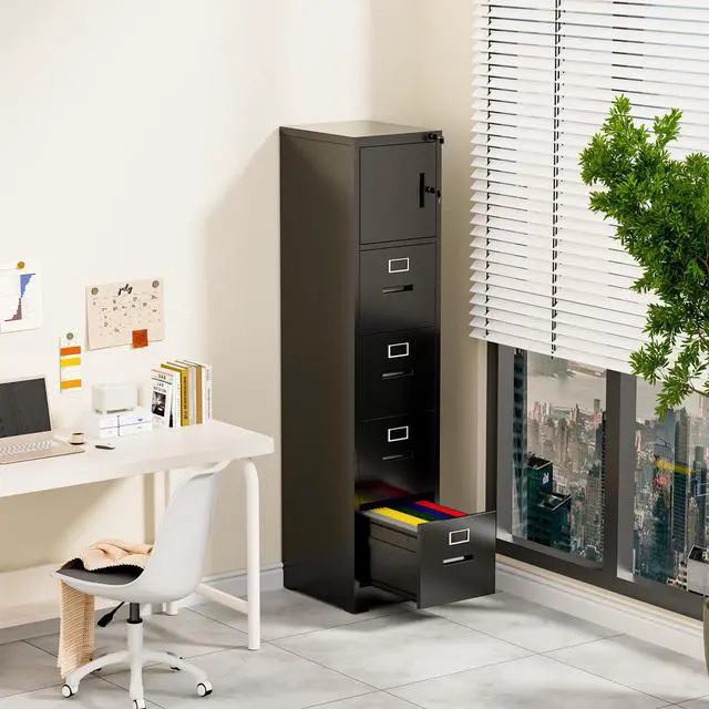 Alt view image 7 of 7 - Metal File Cabinet with Drawer Heavy Duty Locking File Cabinets | Home Office Steel Filing Cabinet Vertical File Cabinets for Legal/Letter Size File,Assembly Required