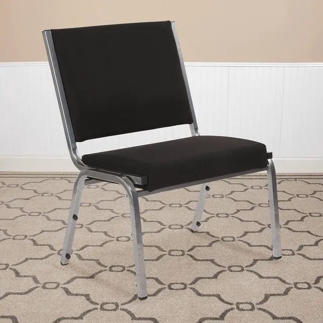 Main image of 950 lb. Rated Black Fabric Bariatric Medical Reception Chair