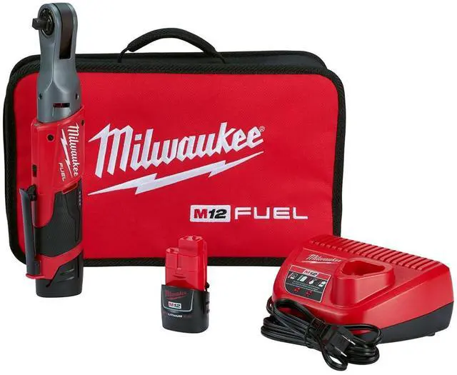 Main image of M12 FUEL 3/8" RATCHET 2BAT