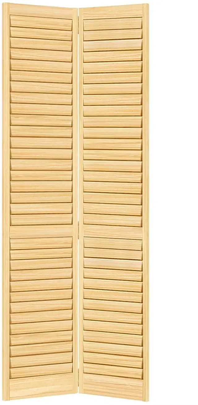 Main image of ® Closet Door, Bi-fold, Louver Louver Plantation (96x24)