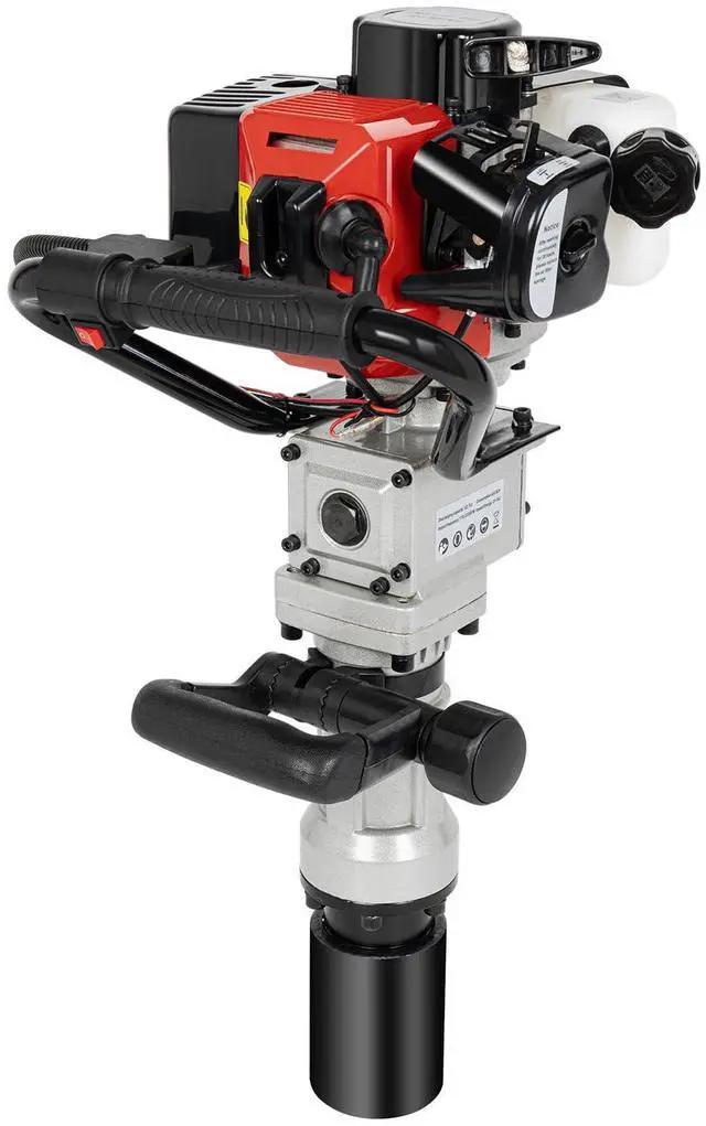 Main image of 32.6CC 2 Stroke Gas Powered T-Post Driver, 900W Gas Powered Pile Driver Fence Post Driver Portable Petrol Piledriver Single Cylinder Air Cooling 8500r/min
