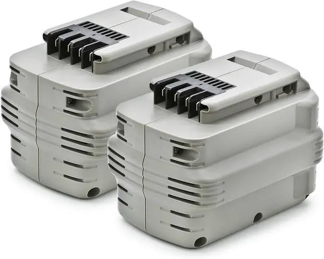 Alt view image 2 of 3 - 24V 3000mAh NiMh Battery for Dewalt DW0242, DW0241 Battery-Charger Pack (2 Batteries + 1 Charger)