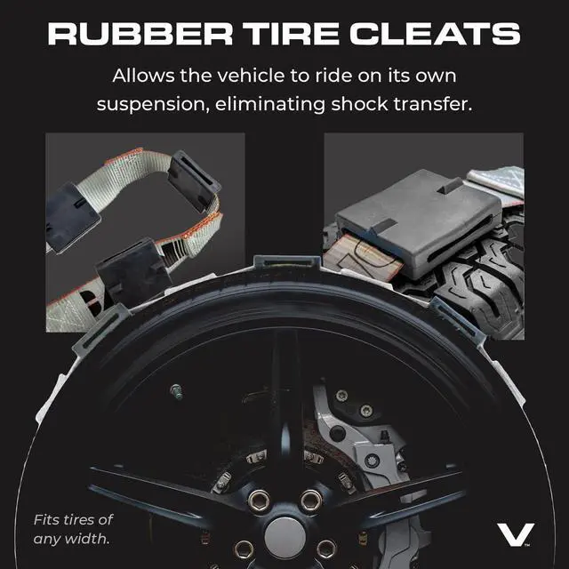 Alt view image 5 of 6 - Autohauler Car Tie Down - Rolling Idler 3-Cleat - 120 Inch - 4 Pack - Silver Series - 3,300 Pound Safe Working Load