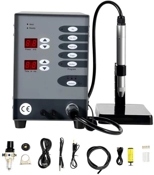 Main image of Jewelry Automatic Spot Welding Machine, 110V 60HZ Pulse Argon Arc Jewelry Spot Welder for Repair Gold and Hardware Workpiece Welding, DIY Jewelry Repair Tool