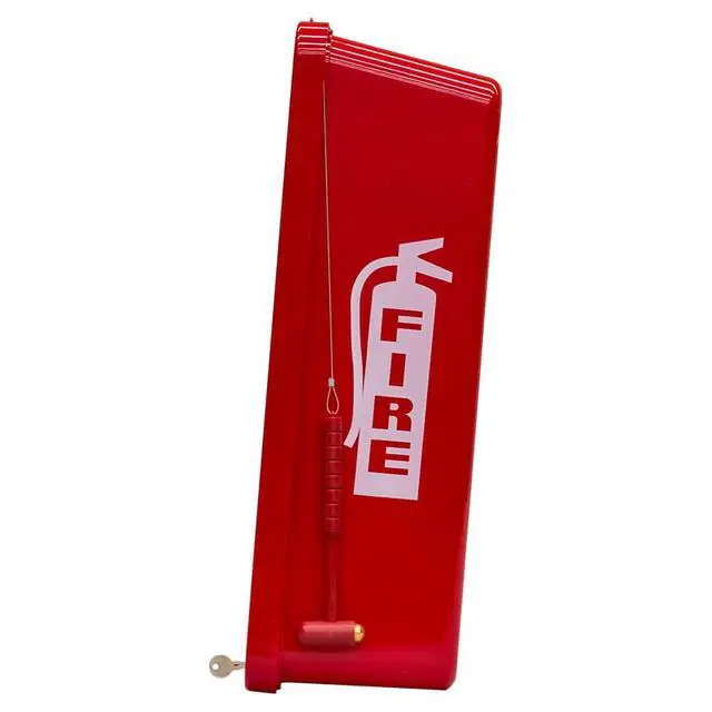 Alt view image 2 of 3 - 5# Fire Extinguisher Red Cabinets Box Indoor/Outdoor Lot of 6