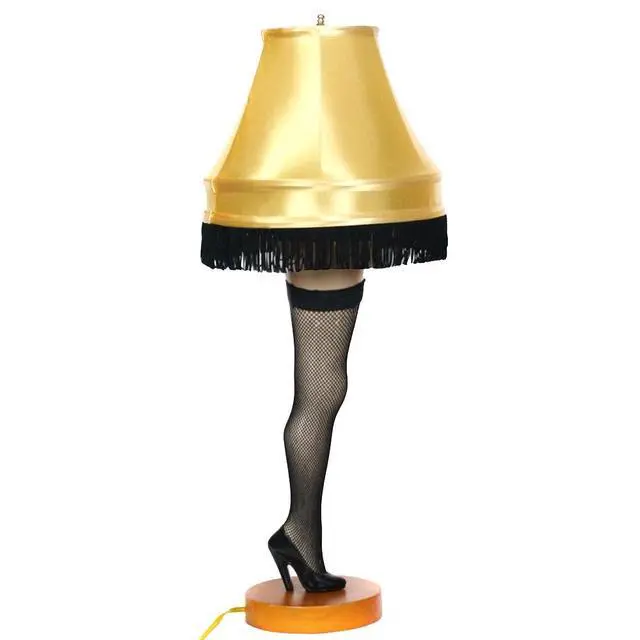 Alt view image 2 of 3 - 26" Christmas Deluxe Desktop Leg Lamp