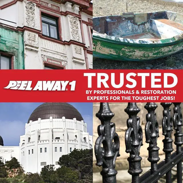 Alt view image 6 of 6 - Peel Away 1 Paint Remover - HEAVY DUTY - Removes Up to 30 Layers of Lead, Oil, & Alkyd-Based Paints & Coatings - The Older the Paint the Better - Complete Paint Removal System Under the Lid - 5 Gallon