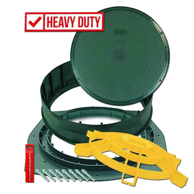 Alt view image 4 of 4 - Heavy Duty 20" Septic Tank Riser Kit (8" Tall)