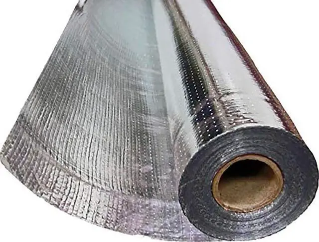Main image of US Energy Products Radiant Barrier Reflective Foil Insulation Commercial Grade, No Tear, Double Sided, Perforated Aluminum (Attic Insulation, Windows, Garages, Greenhouses) (4ft x 500ft)