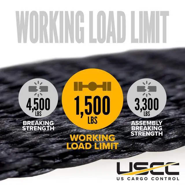 Alt view image 3 of 6 - Endless Ratchet Straps 1" X 15' (8 Pack), 3,300 LBS Break Strength, Stainless Steel Tie Downs, Marine Tie Down Straps for Boats, ATVs, Trees, Camping, Snow, Saltwater Applications