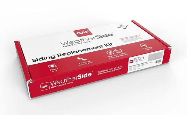 Main image of WeatherSide Profile 12 Fiber-Cement Siding Replacement Kit