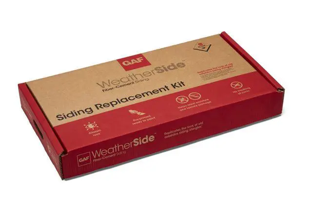 Alt view image 2 of 4 - WeatherSide Profile 12 Fiber-Cement Siding Replacement Kit
