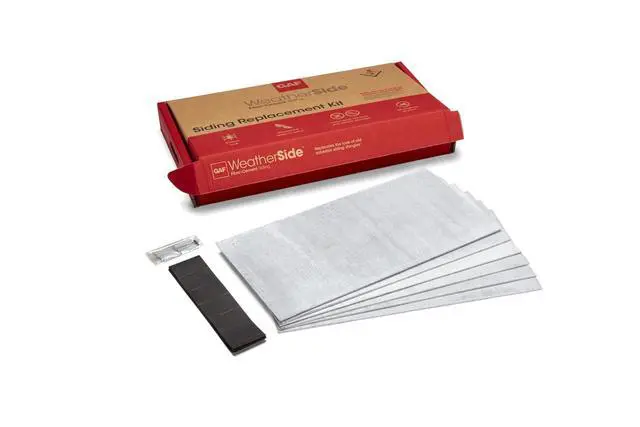 Alt view image 3 of 4 - WeatherSide Profile 12 Fiber-Cement Siding Replacement Kit