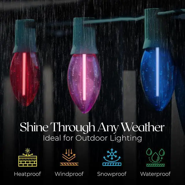 Alt view image 2 of 6 - 1000 FT C9 Spool Wire 12 Inch Spacing, Commercial, UL Listed Stringer Spool for Holiday and Christmas Light Wire SPT-1, Indoor/Outdoor Compatibility (C9-1000 Feet)