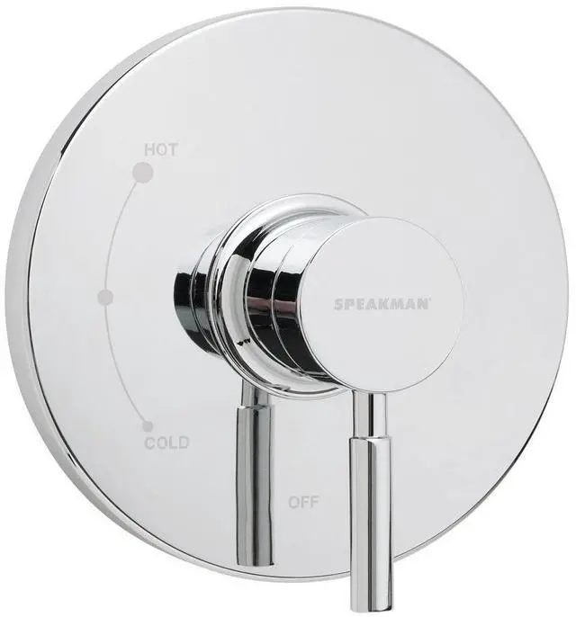 Main image of CPT-1000-P Neo Pressure Balance Shower Valve Trim, Polished Chrome (Valve Not Included)