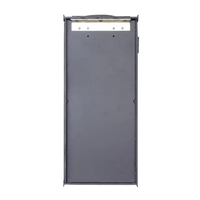 Alt view image 6 of 6 - Special Lite Classic Curbside Mailbox - Black Aluminum Mailbox for Post Mount - SCC-1008-BLK