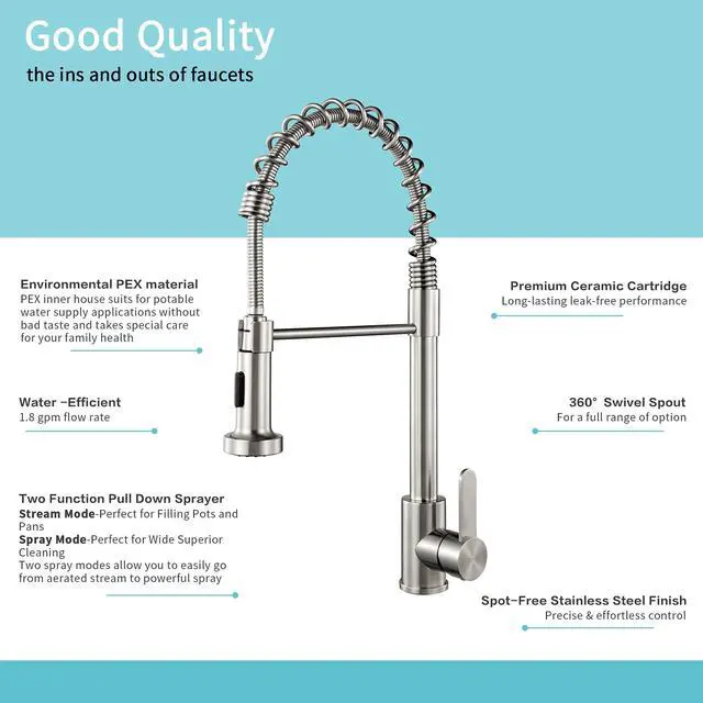 Alt view image 5 of 6 - 30-inch Undermount Handmade Workstation 304 Stainless Steel Kitchen Sink Single Bowl Basin Faucet Combo in With Grid cutting board colander drying rack and Strainer