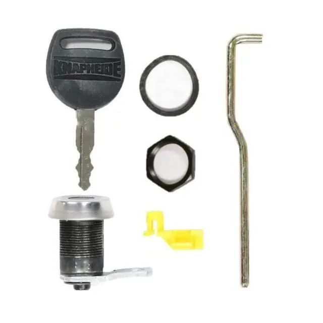 Alt view image 2 of 6 - 26100388, Set of (6) Replacement Lock & Key Kit for Rotary Latches, Key Code 0006