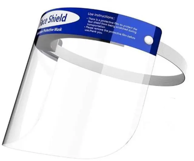Main image of Clearview 400 pk Face Shield Reusable Washable Protective Cover Clear Mask Anti-Splash Anti-Fog Anti-Dust Soft All Day Comfort (400)