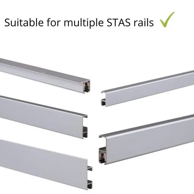 Alt view image 5 of 6 - STAS Perlon Cord with Cobra - 20x 59 cord - Picture Hanging System - Photo Rail System - Hanging Cord - For Multiple STAS Rails