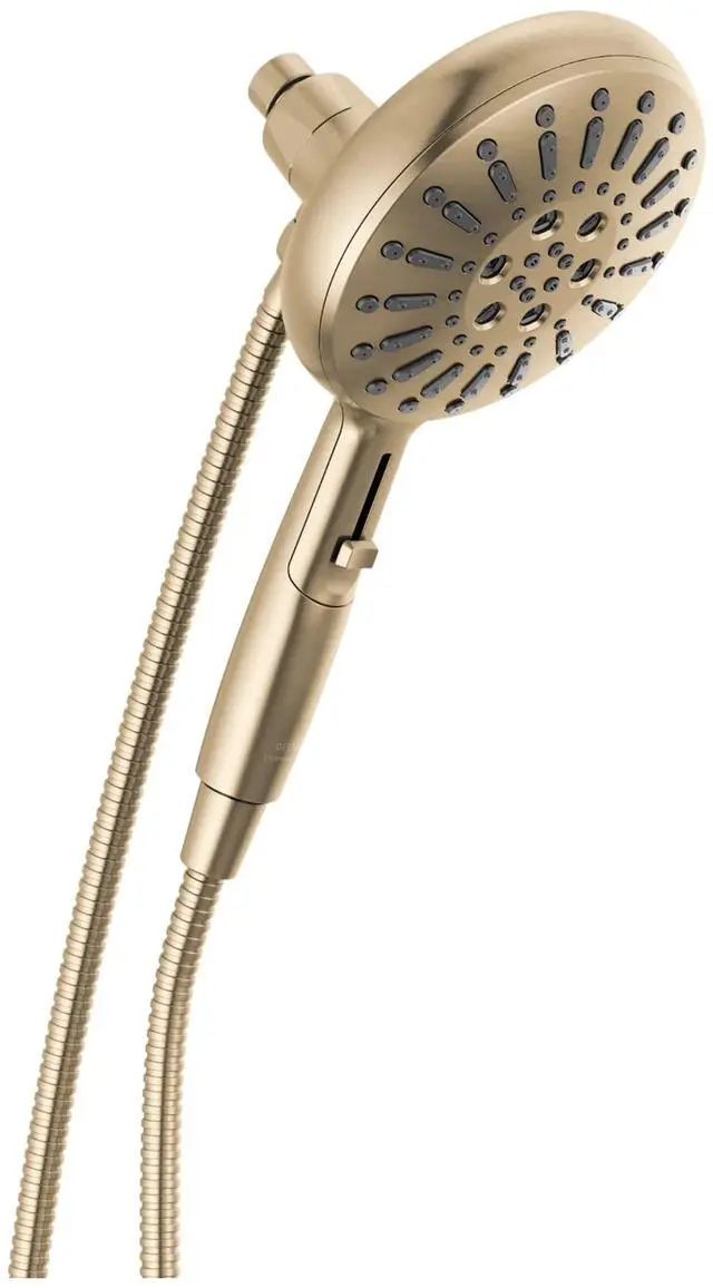 Main image of Faucet 7-Spray SureDock Magnetic Shower Head with Handheld Spray, Gold Shower Head with Hose, Showerheads & Handheld Showers, Handheld Shower Heads, Lumicoat Champagne Bronze 59410-CZ-PR-PK