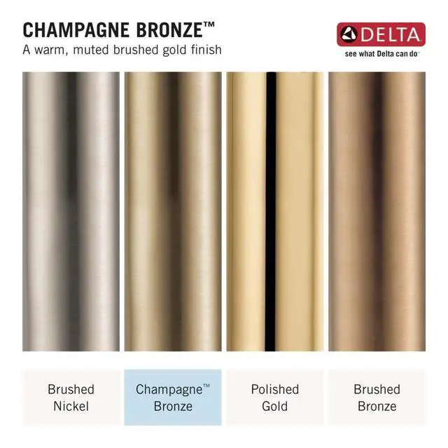 Alt view image 5 of 6 - Faucet 7-Spray SureDock Magnetic Shower Head with Handheld Spray, Gold Shower Head with Hose, Showerheads & Handheld Showers, Handheld Shower Heads, Lumicoat Champagne Bronze 59410-CZ-PR-PK