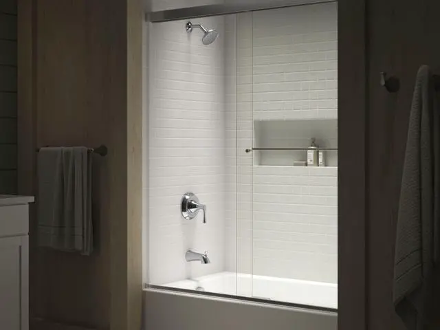 Alt view image 2 of 4 - TS35937-4Y-BN Buckley Rite-Temp® bath and shower trim kit, 2.5 gpm, Vibrant Brushed Nickel