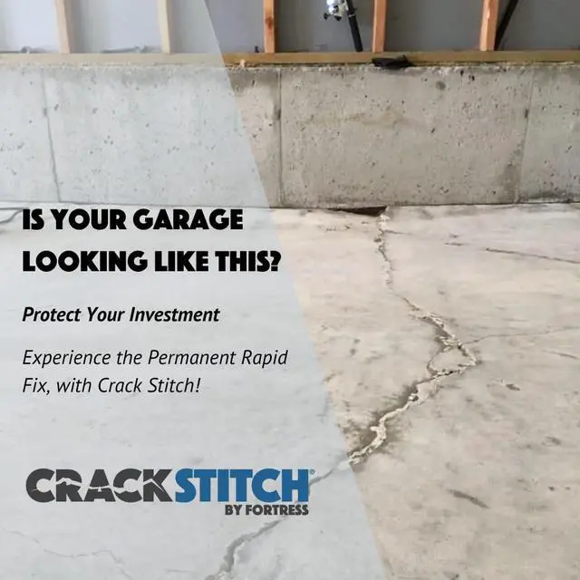 Alt view image 6 of 6 - CrackStitch 15pk Concrete Crack Repair Kit|DIY Foundation Crack Repair|Basements, Garages, Pools, Floors, Wall & Block|Carbon Fiber/Kevlar Concrete Reinforcement